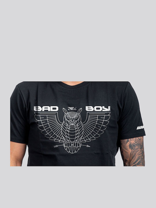 Fight T-shirt Μαυρη