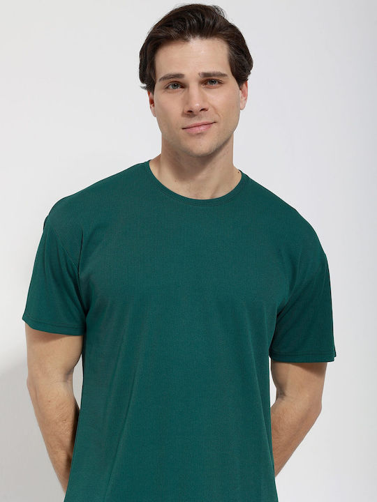 Herrenblusen Kurzarm T-Shirt Grün
