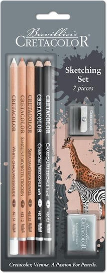 Cretacolor Σετ Ζωγραφικής 7τμχ