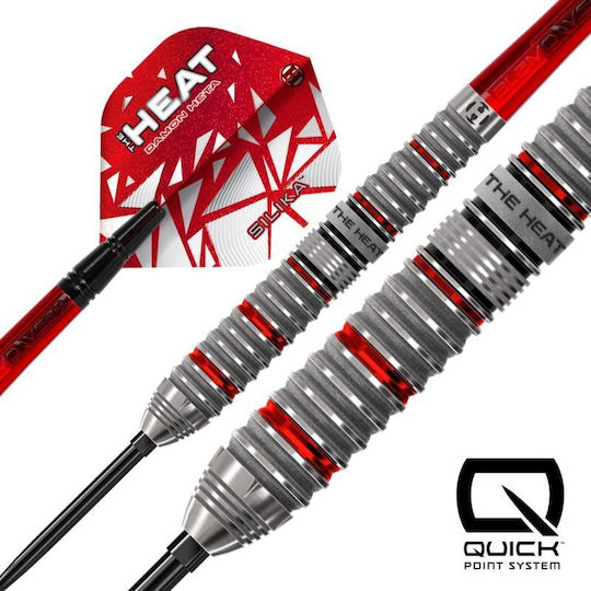 Harrows Damon Heta Series 4 90% Steeltip Дартс Черни