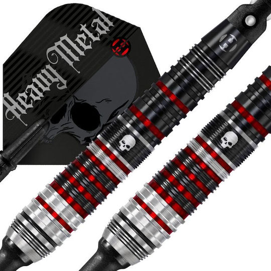 Harrows Heavy Metal Darts Ryan Searle 2 90% Softip Schwarze