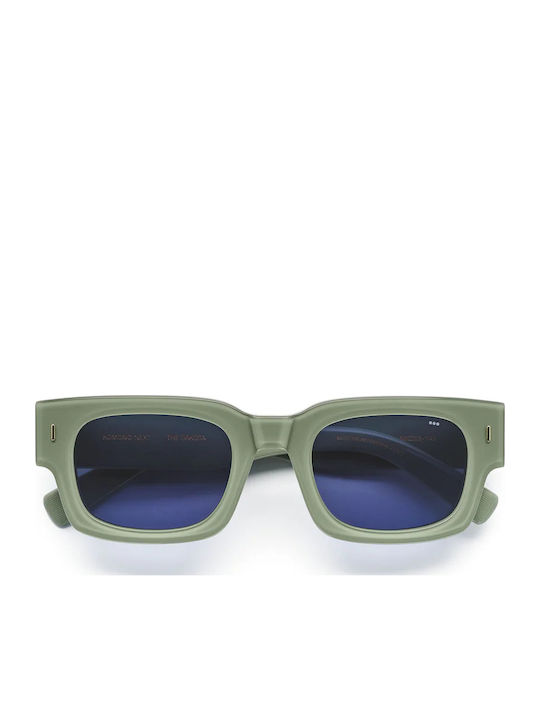 Komono Men's Sunglasses with Green Horn-Rimmed Frame KOM-S11728