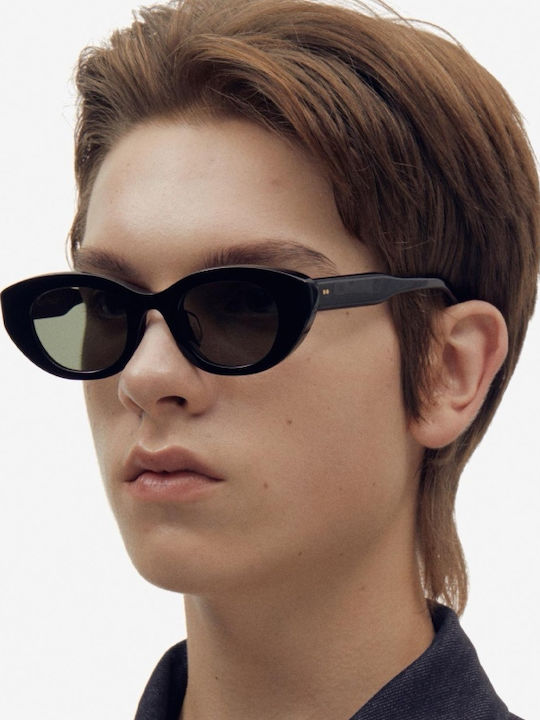 Projekt Produkt Women's Sunglasses with Black Horn-Rimmed Frame 476355