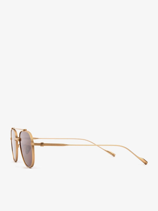 Projekt Produkt Men's Sunglasses with Gold Metallic Frame 476453