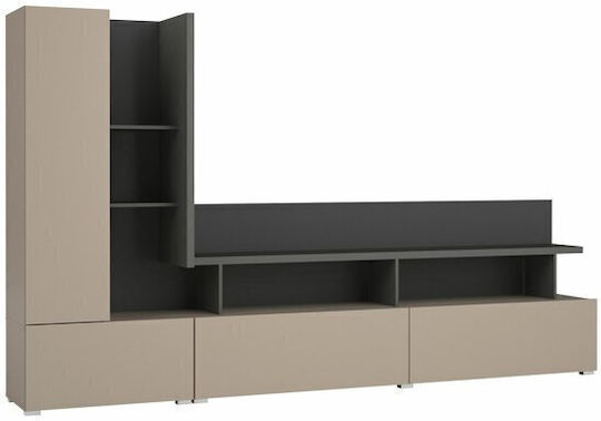 Животно помещение ТВ единица Virvele 102 Anthracite, Light Brown с Осветление Д270xШ162xВ40бр Животно помещение ТВ единица Virvele 102 Anthracite, Light Brown с Осветление Д270xШ162xВ40бр