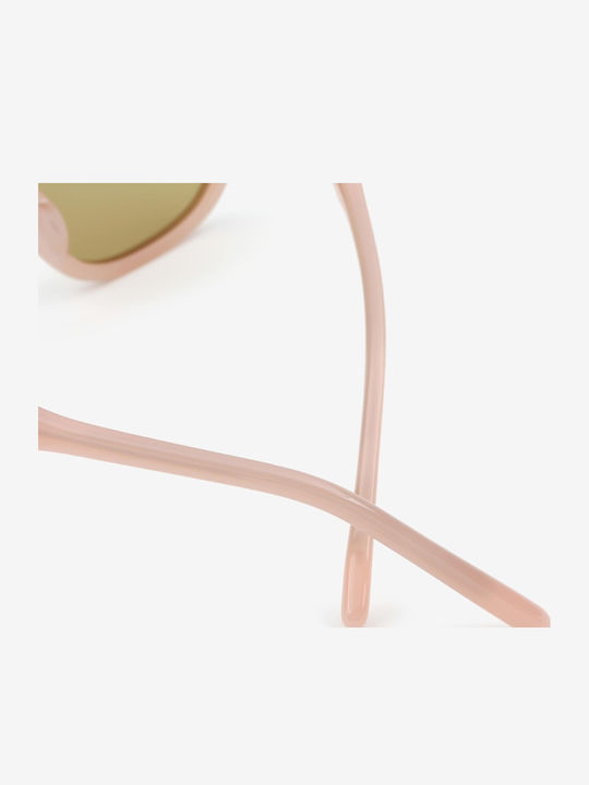 Projekt Produkt Men's Sunglasses with Pink Horn-Rimmed Frame 476389