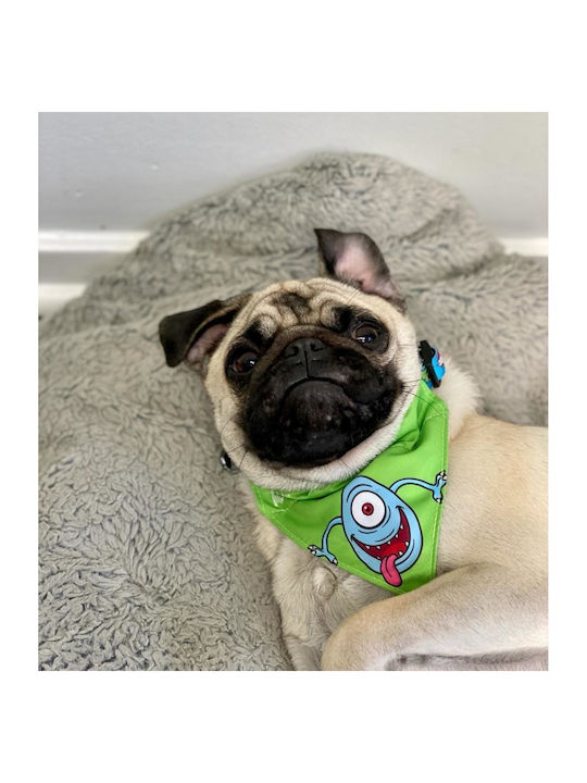 Max & Molly Little Monsters Dog Bandana Small