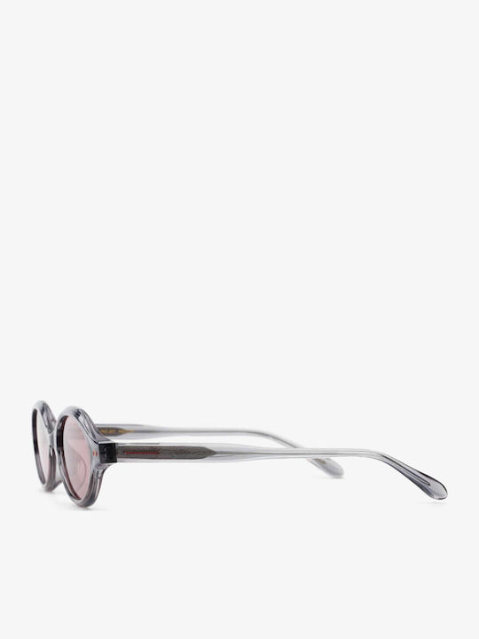 Projekt Produkt Women's Sunglasses with Gray Horn-Rimmed Frame 476385