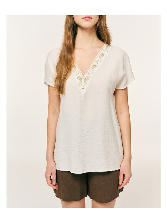 Women's Blouse Ecru
