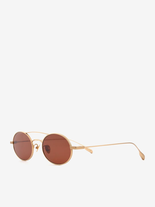 Projekt Produkt Gold Sunglasses with Metallic Frame