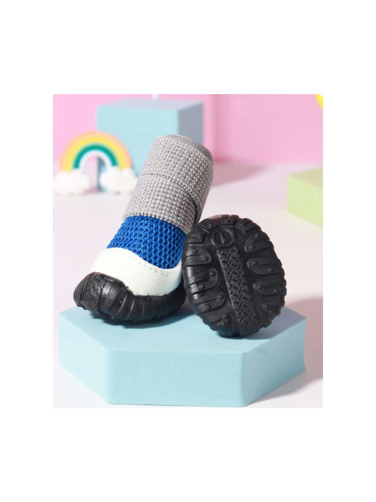 Dog Shoes Anti-Slip Green Length 4.0cm Width 3.4cm Inner Length 4.0cm Inner Width 3.4cm
