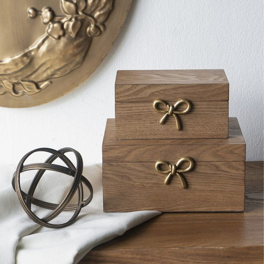 Artekko Solis Room Decorative Made of Metal 11.5x11.5x11.5cm