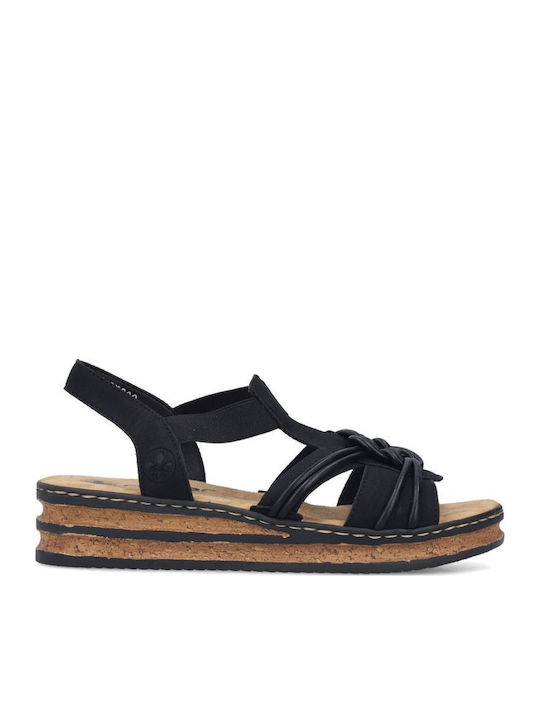 Sandale Casual Damă Negre