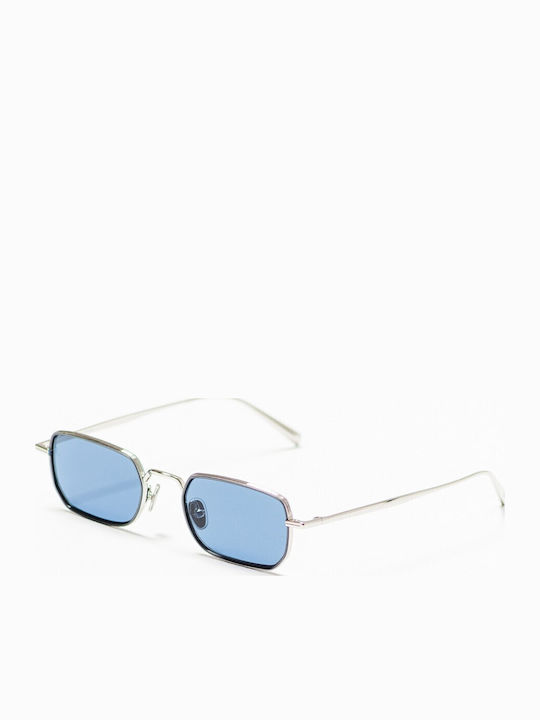 Common Sense Silver Sunglasses With Metallic Frame Common Sense Silver Sunglasses With Metallic Frame