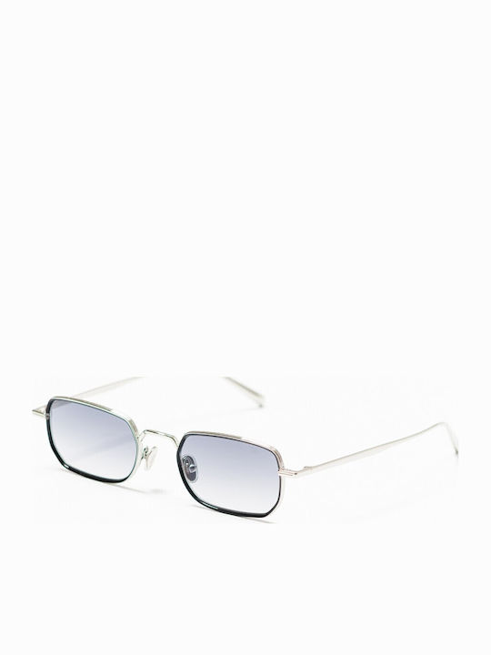 Common Sense Silver Sunglasses With Metallic Frame Common Sense Silver Sunglasses With Metallic Frame