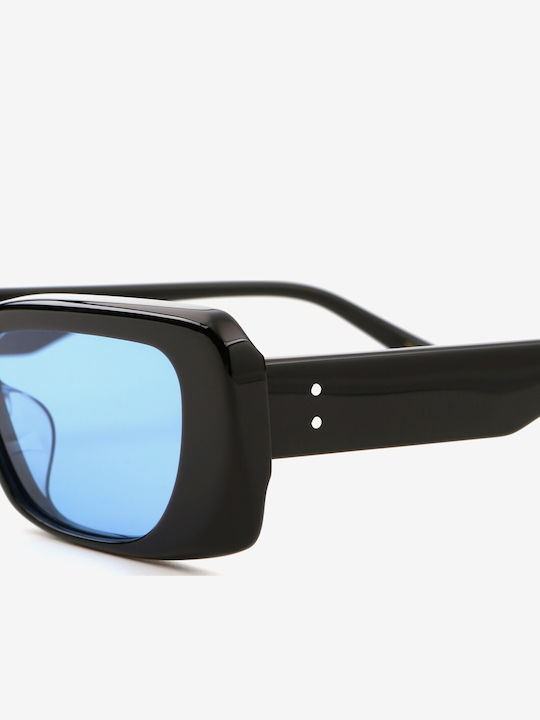 Projekt Produkt Men's Sunglasses with Black Horn-Rimmed Frame 476403
