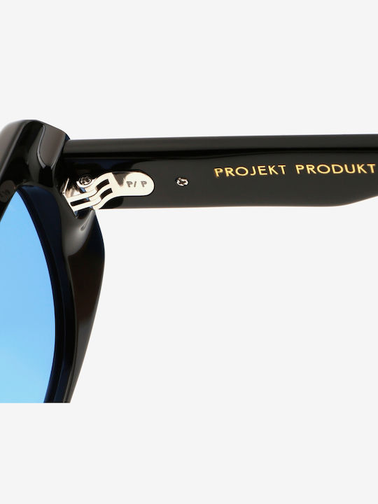 Projekt Produkt Men's Sunglasses with Black Horn-Rimmed Frame 476403
