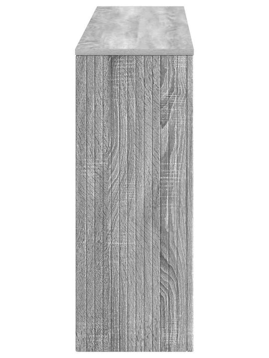 vidaXL Konsolentisch Aus Holz Grau M155xB29xH74cm