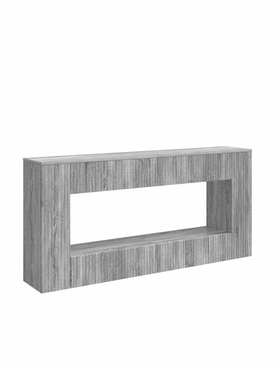 vidaXL Konsolentisch Aus Holz Grau M155xB29xH74cm