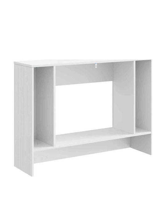 vidaXL Konsolentisch Aus Holz Weiß M101xB29xH74cm
