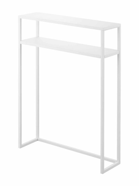 Tower Console Metal White L60xW18.2xH80.2cm