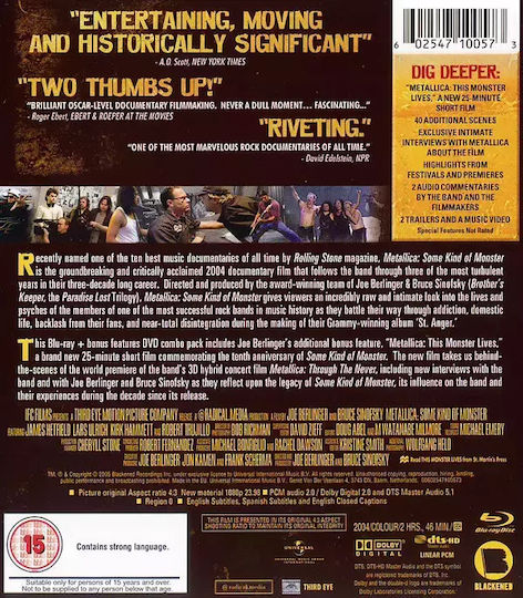 Metallica Some Kind Monster 2 Blu-ray