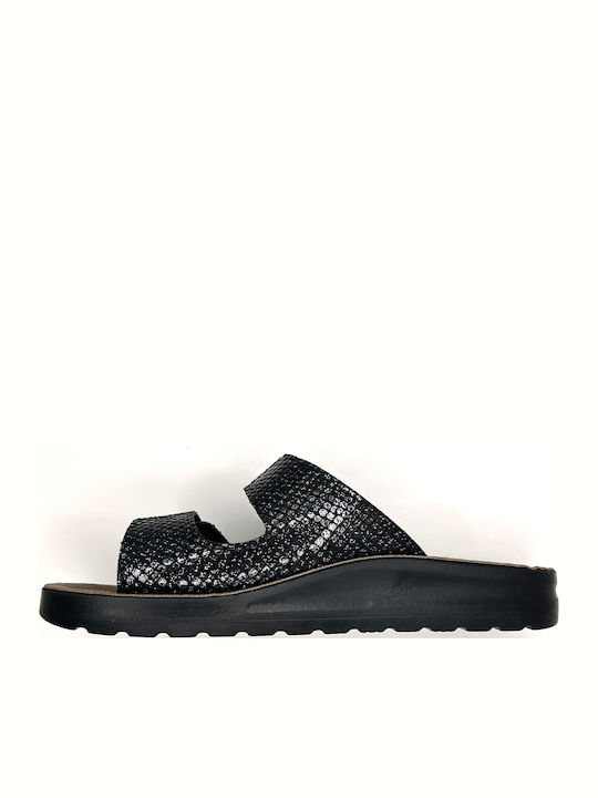 Leather Women's Anatomic Sandals Black