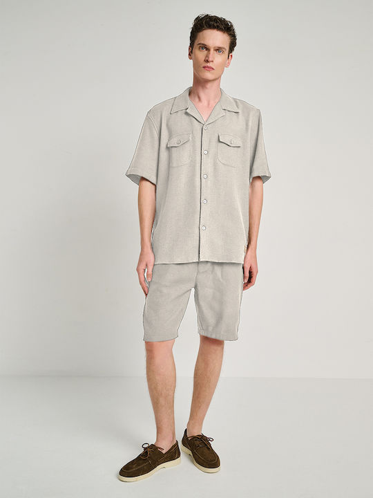 Short Sleeve Shirt Gray 61-203.055.N9947
