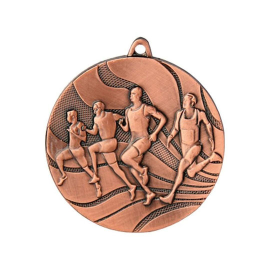 Bronze Medaille Laufstahl Medaille Braune