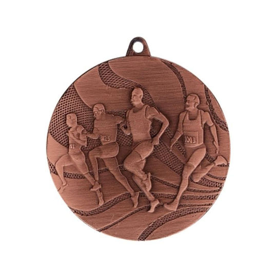 Bronze Medaille Laufstahl Medaille Braune