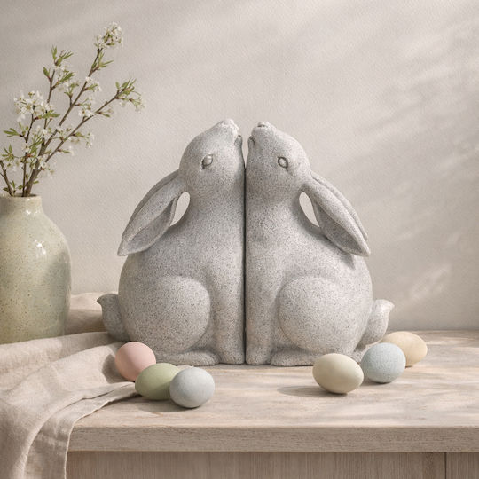 Bookend in Beige Color 2pcs 9x18x21.5cm