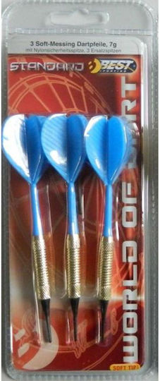 Best Sporting Plastic Darts 3 Pieces Best Sporting Blue 12563307 5902431050195
