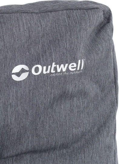 Outwell Scaun de Plajă Gri 23x32x101 cm