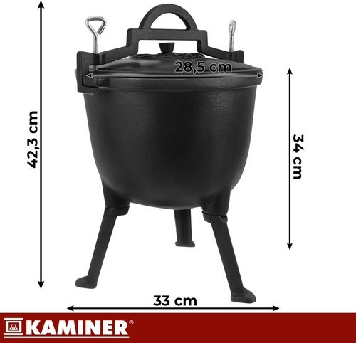 Kaminer Oală pentru Camping 8l