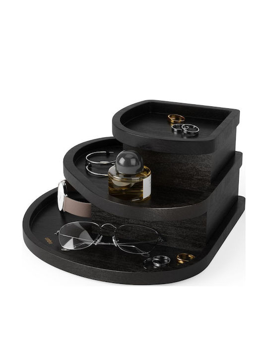 Umbra Κουτί Κοσμημάτων Μαύρο 21x14x10cm Umbra Κουτί Κοσμημάτων Μαύρο 21x14x10cm
