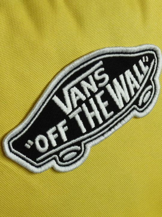 Vans Old Skool Classic Ученическа Раница Гимназия Жълта с Джоб за Бутилка 22л