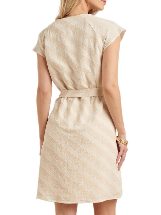 Smashed Lemon Dress All Day Beige