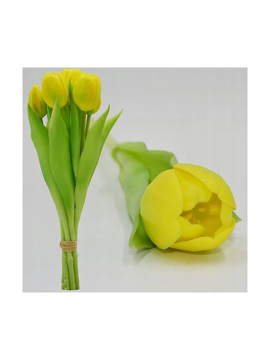 Bouquet of Yellow Tulips 31cm Saska Garden