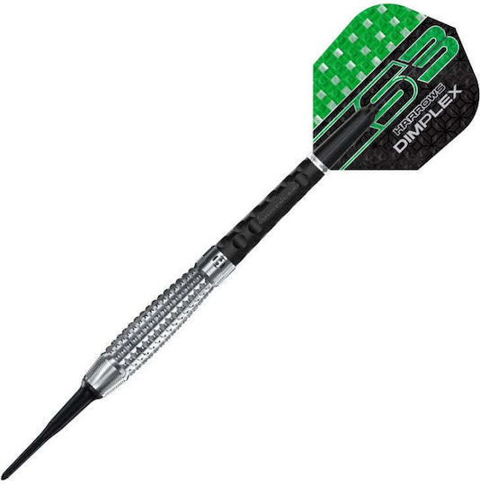 Harrows Dimplex S3 Bomb Darts 90% Softip Green