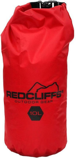 Redcliffs Στεγανός Σάκος 10lt Κόκκινος