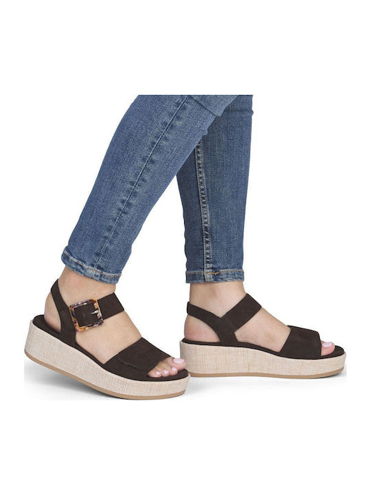 Women's Summer Brown Platforms
