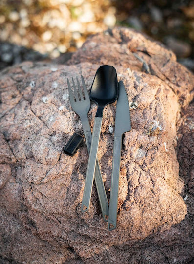 Primus Trek Комплект Прибори За Хранене Алуминиеви Къмпинг Прибори