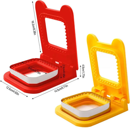 Sandwich Cutters 3 Σχέδια Σομόν Συννεφάκι