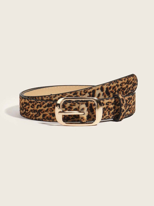 Wide Women's Brown Belt