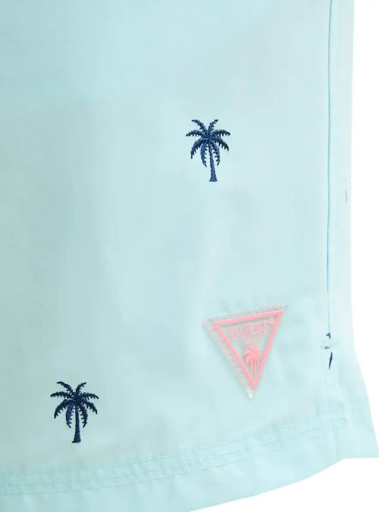 Men's Swim Shorts Turquoise Floral