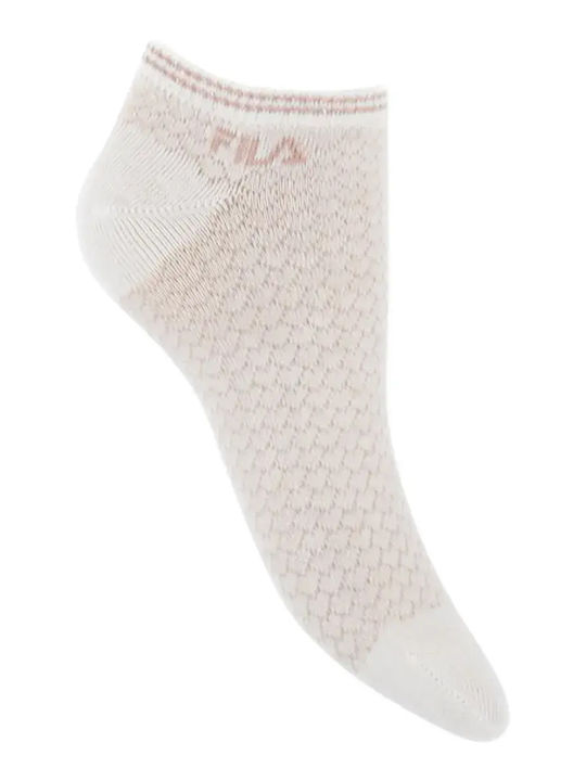 FILA Invisible Șosete Sport Galbene 3 Perechi