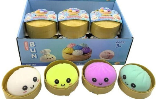 Taba World Pastel Squishy Dumpling Αφρώδες 5.5cm (Διάφορα Σχέδια) 1τμχ