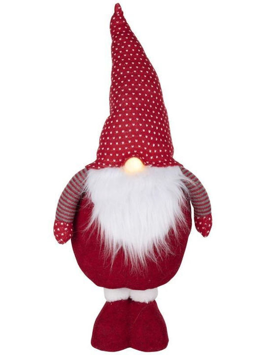 Dekorative Weihnachtsmänner Rote Metallisch 100x30x18cm