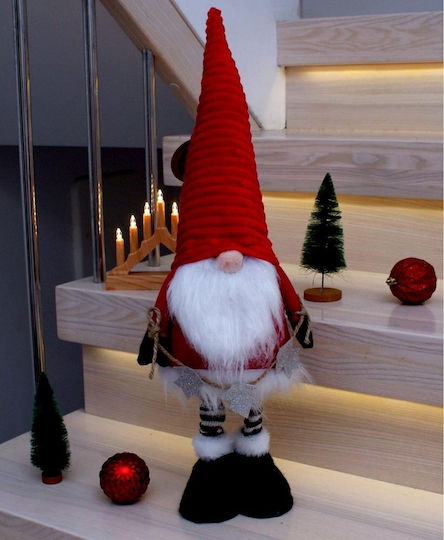 Dekorative Weihnachtsmann Roter Kunststoff 55x25x20cm