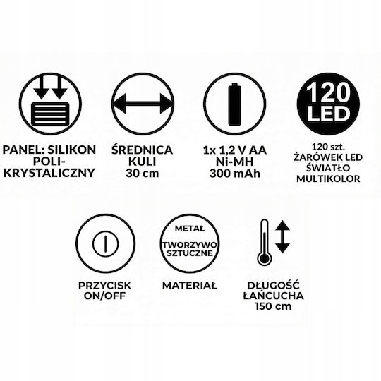 Decorativ De Crăciun Din Plastic Cu Lumină LED Înălțime 30 Cm Alimentare Cu Baterii